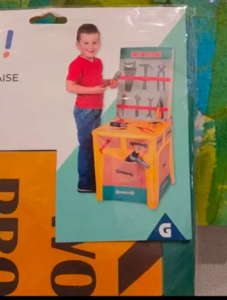 Funda Banco de herramientas infantil