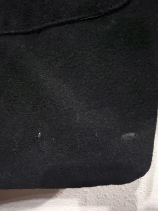 Abrigo de paño ANTEA negro