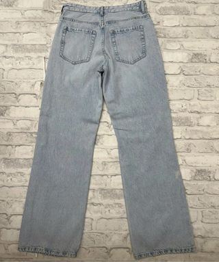 Jeans Wide Leg Rotos Bershka