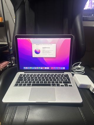 MACBOOK PRO Retina 13" 2015 128GB + Cargador