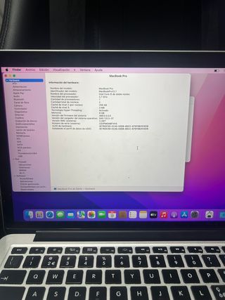 MACBOOK PRO Retina 13" 2015 128GB + Cargador