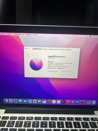 MACBOOK PRO Retina 13" 2015 128GB + Cargador