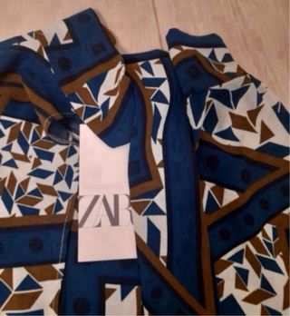 Blusa Zara Asimétrica Talla M Nueva