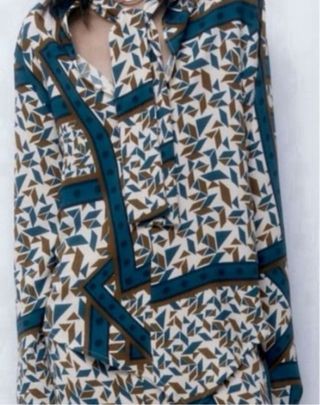 Blusa Zara Asimétrica Talla M Nueva