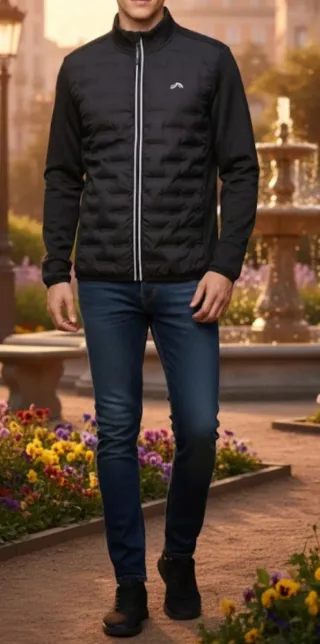 Chaqueta técnica con etiqueta