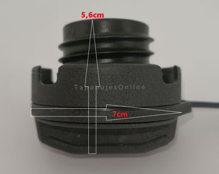 TAPA DEPOSITO DE COMBUSTIBLE AUDI VOLKSWAGEN $EAT