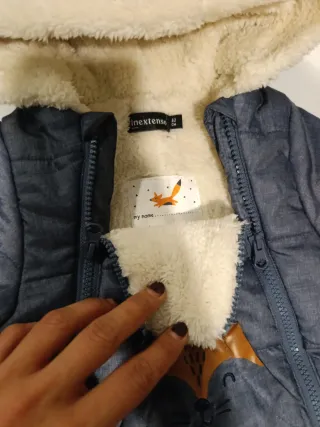 Buzo de bebé para invierno