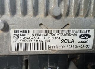 1834578 7s6112a650aa centralita motor ford fiesta