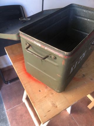 Cassetta porta attrezzi in ferro 47x24x28