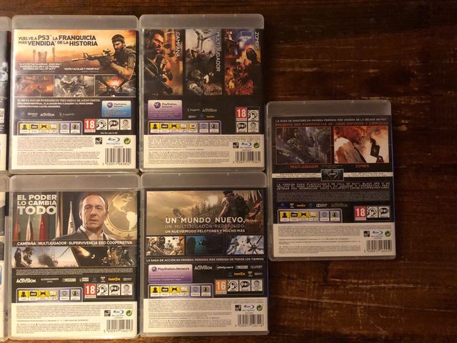 Pack Call of Duty Ps3