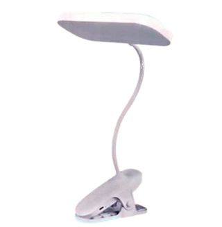 Lámpara de mesa con pinza