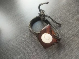 Lote Pulseras Cuero y Acero Unisex