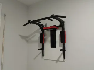 Barra dominadas y fondos