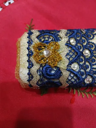 Saponetta profumata decorata a mano