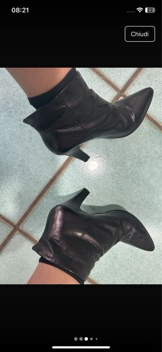 Stivaletti Hugo Boss neri