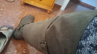 Botas altas marrones