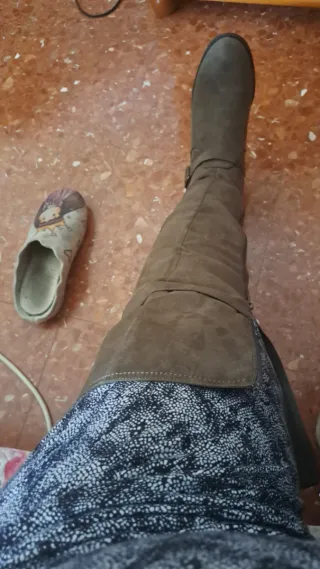 Botas altas marrones