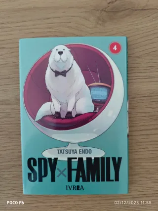 Spy x family. Tomos 1,2,3 y 4