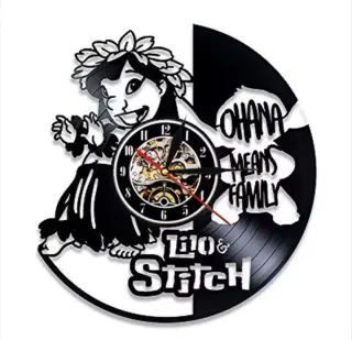 Reloj Lilo & Stitch con mando y led trasera(nuevo)