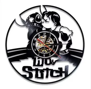 Reloj Lilo & Stitch con mando y led trasera(nuevo)