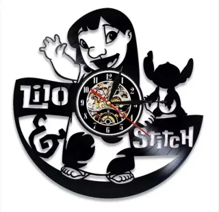 Reloj Lilo & Stitch con mando y led trasera(nuevo)