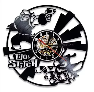 Reloj Lilo & Stitch con mando y led trasera(nuevo)