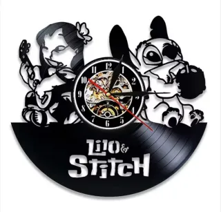 Reloj Lilo & Stitch con mando y led trasera(nuevo)