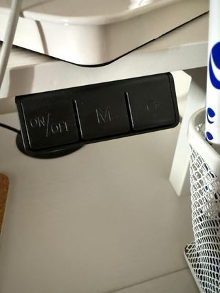 Mesa de estudio blanca