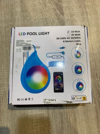 Luce LED Piscina LyLmLe RGB 10W