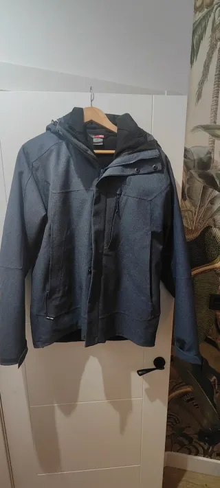 Abrigo Millet Hombre Gris