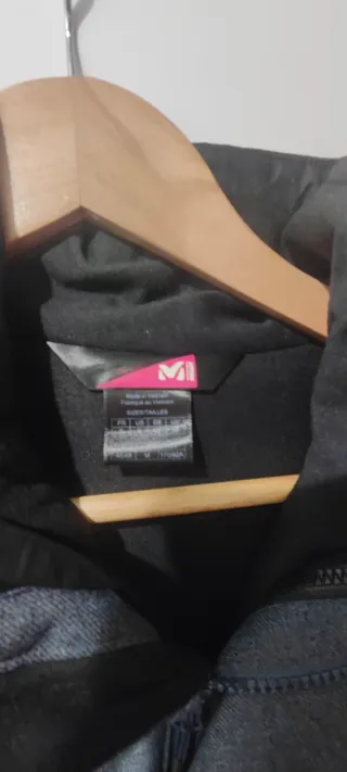 Abrigo Millet Hombre Gris