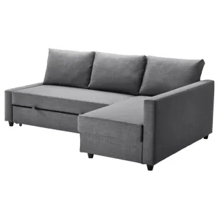 Sofá Cama Ikea Gris Tela