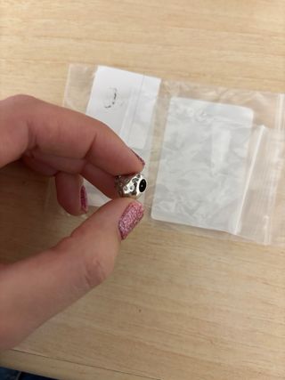 Charm Pandora Corazón Plata Circonitas