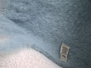 Chal Mohair Mantas Ezcaray Aguamarina