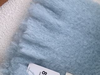 Chal Mohair Mantas Ezcaray Aguamarina