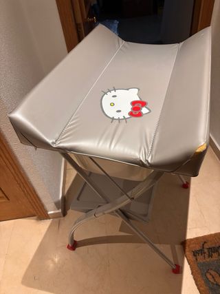 Bañera cambiador Hello Kitty