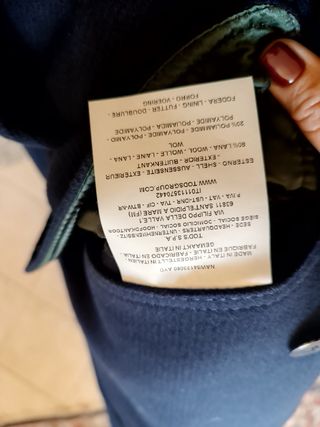 Cappotto Fay Donna Blu Taglia L