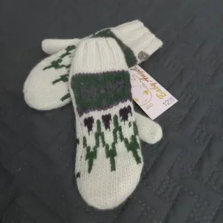 Muffole lana stile norvegese bambina ragazza