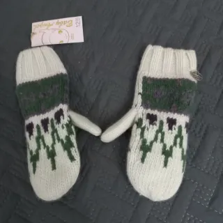 Muffole lana stile norvegese bambina ragazza