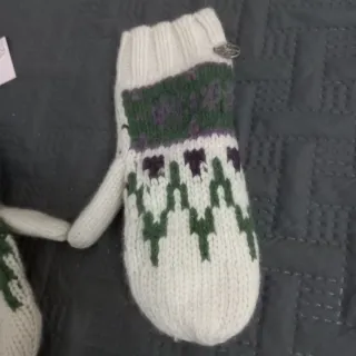 Muffole lana stile norvegese bambina ragazza