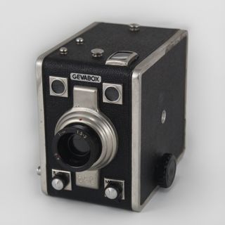 Antigua Camara Fotografica de Cajon GEVABOX 1950s
