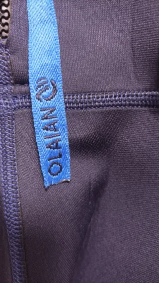 Traje de neopreno niño corto azul