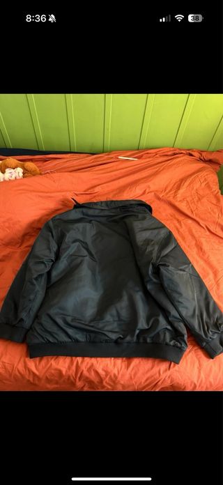 Chaqueta bomber azul