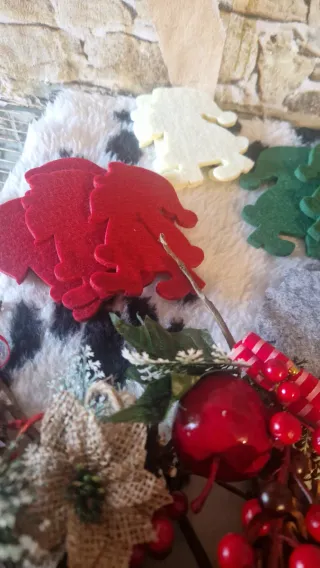 Lotto decorazioni Natalizie