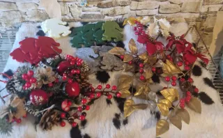 Lotto decorazioni Natalizie