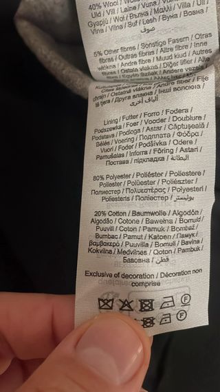 Cazadora Selected Talla L Color Topo