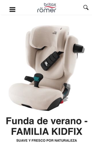 2 Fundas Britax Römer Familia Kidfix
