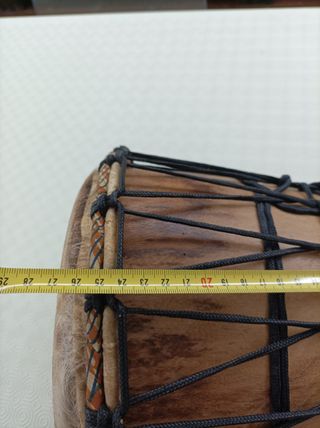 Bongo Africano Strumento Musicale Legno