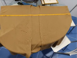 Capa marrón talla única