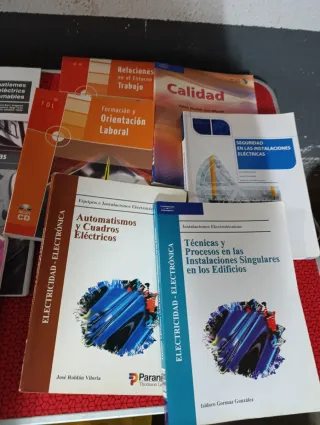 Libros Grado superior electricidad y electrónica